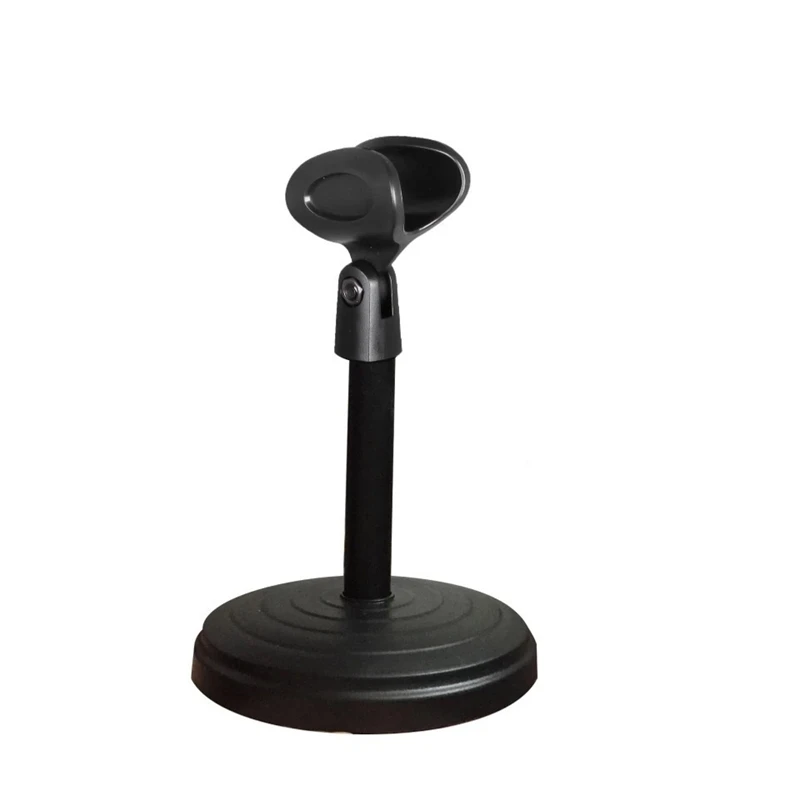 Desktop Wired Microphone Wireless Disc Bracket Karaoke ABS | Электроника