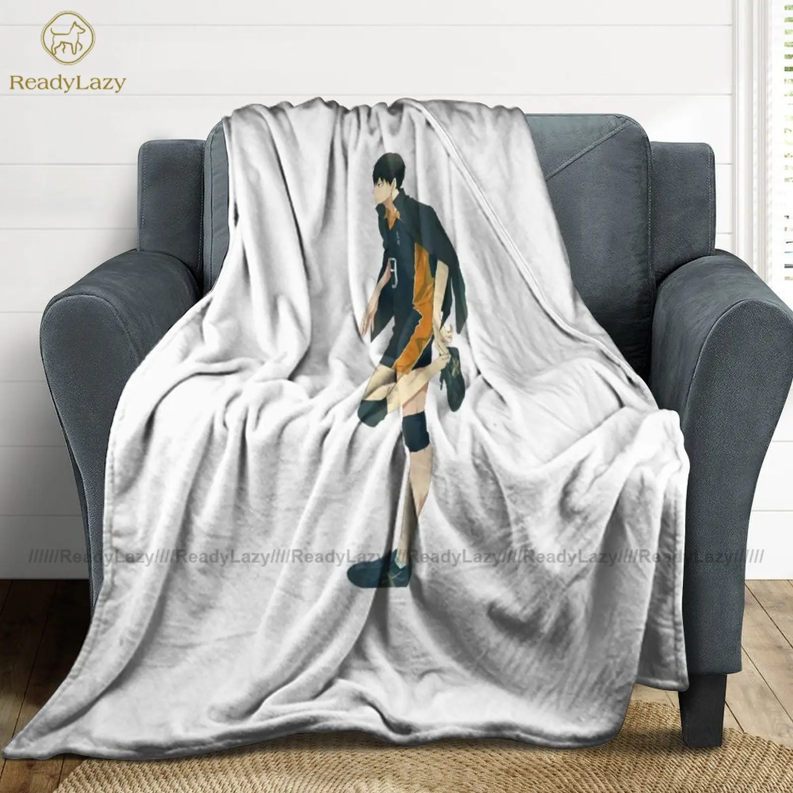 

Haikyuu Blanket Cheap Cool Bedspread Fleece Meditation Super Soft Blanket