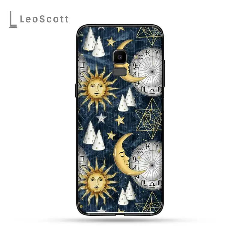 

Funny Sun Moon Phone Case For Samsung Galaxy J2 J4 J5 J6 J7 J8 2016 2017 2018 Prime Pro plus Neo duo
