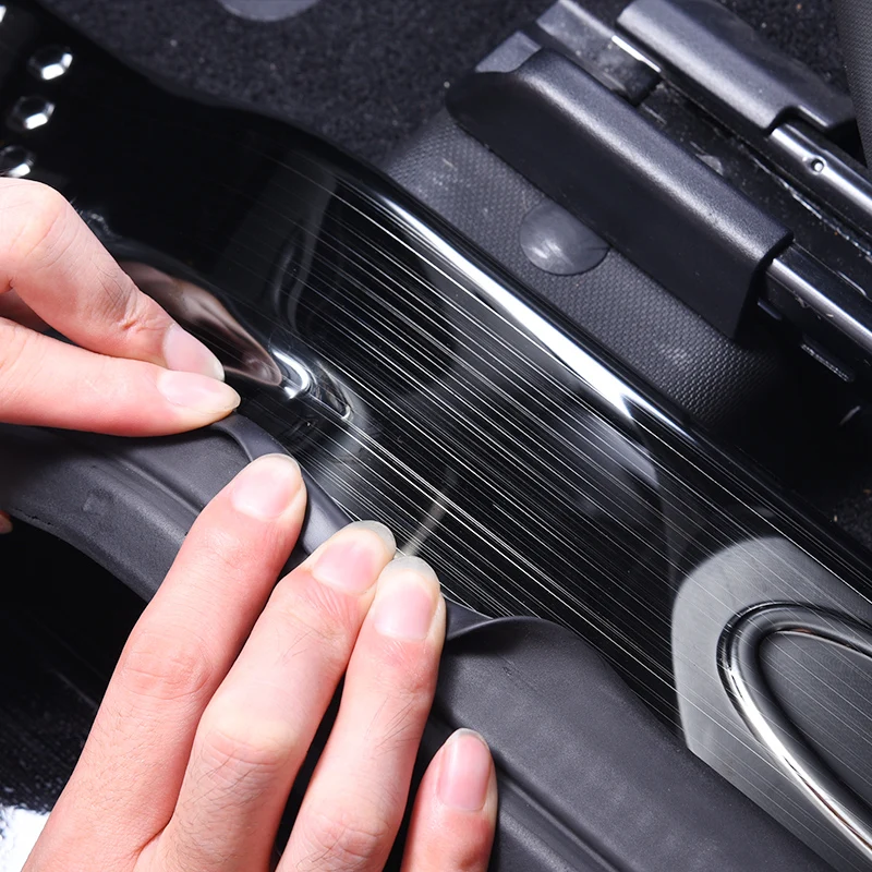 Автомобиль порога Добро пожаловать наклейка на порог протектор отделкой из