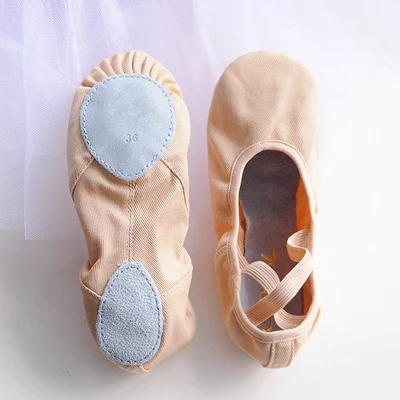 Профессиональная танцевальная обувь Женские эластичные хлопковые удобные