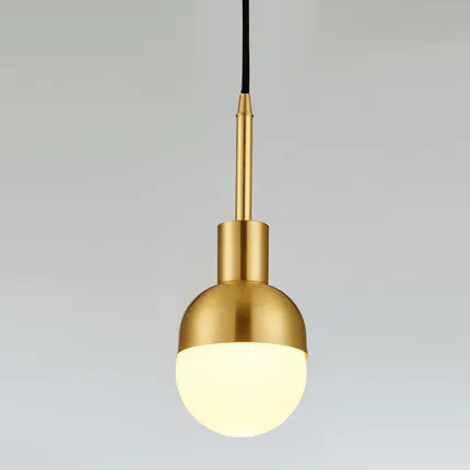 Современный стеклянный подвесной светильник в скандинавском стиле для столовой