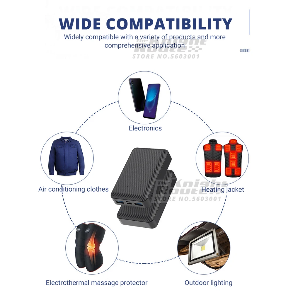 power bank 10000mah portable charging powerbank mobile phone external battery 2 1a fast charging warm palace belt heating free global shipping