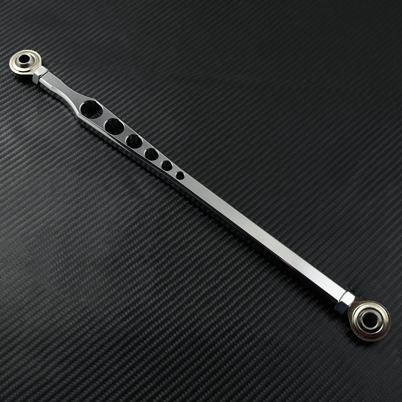 

Соединительный рычаг переключения передач мотоцикла, соединительное звена, ЧПУ 330 мм, алюминиевый черный/хром для Harley Touring FLHX Street Glide Softail