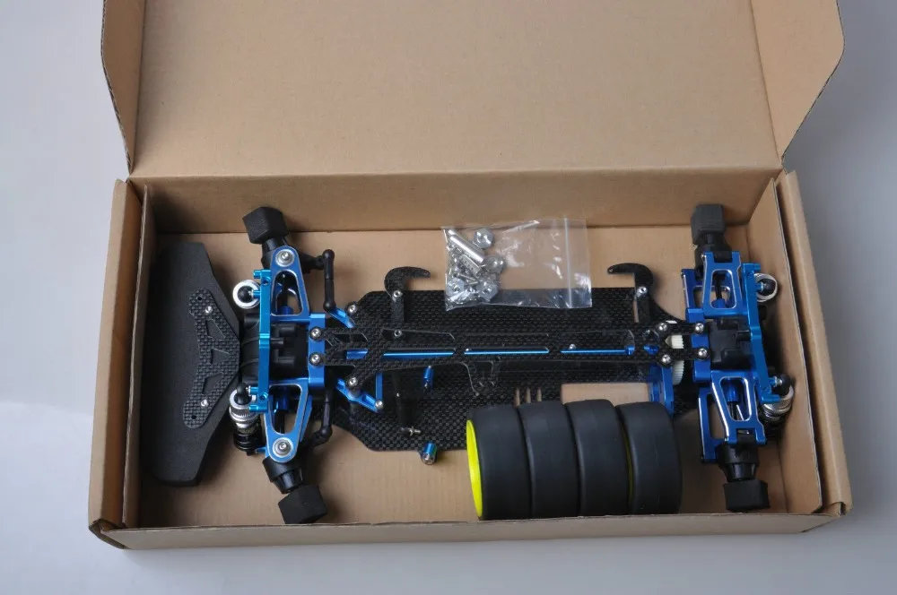 1/10 масштабный вал управляемый RC touring шасси автомобиля конверсионный комплект для Tamiya TT01