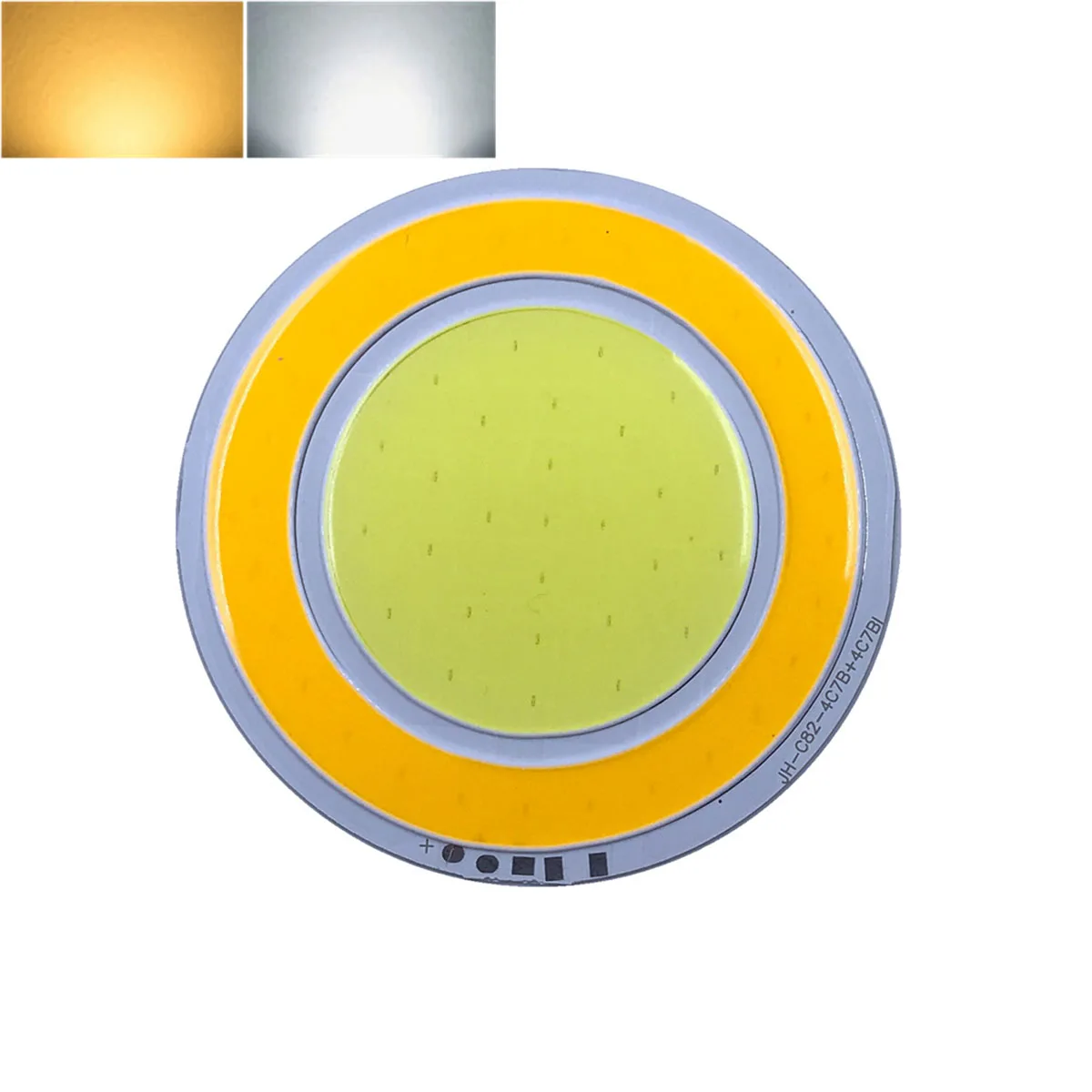 Круглый светодиодный чип с регулируемой яркостью 8 Вт COB 82x82 мм прожектор 2