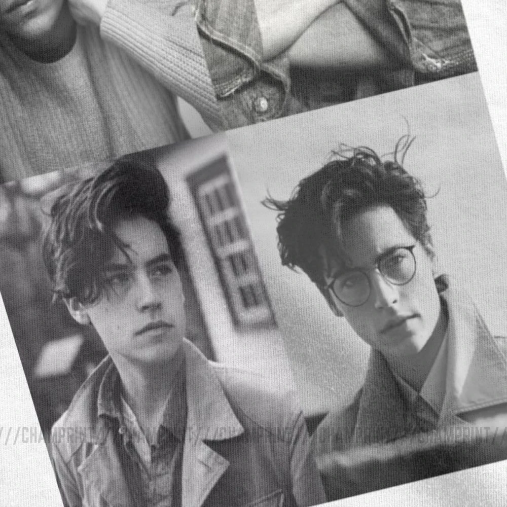 Женская хлопковая Футболка с принтом Коула Sprouse Футболка-коллаж Riverdale Archie Comics Jughead