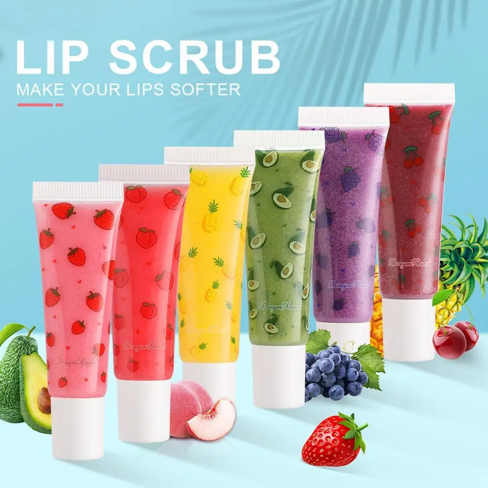 

Exfoliating Lip Exfoliating Scrub Moisturizing Lip Balm Repairing Reduce Lip Fine Lips Plumper Oil Fruit Lip Mask Lip Care