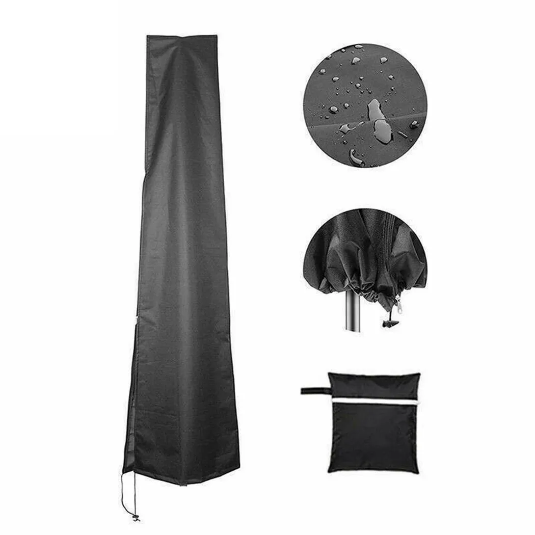 

Patio Umbrella Parasol Protective Cover Protect Protect Cover Protection Black Protective Cover