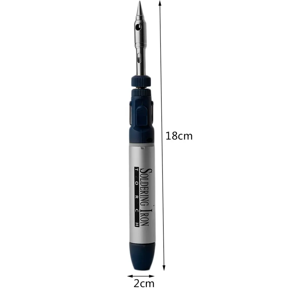 

2 In 1 12ml Pen Shape Gas Soldering Iron Tool Soldering Gun With Soldering Iron Head Tip Cordless Pen Burner Hot Sale
