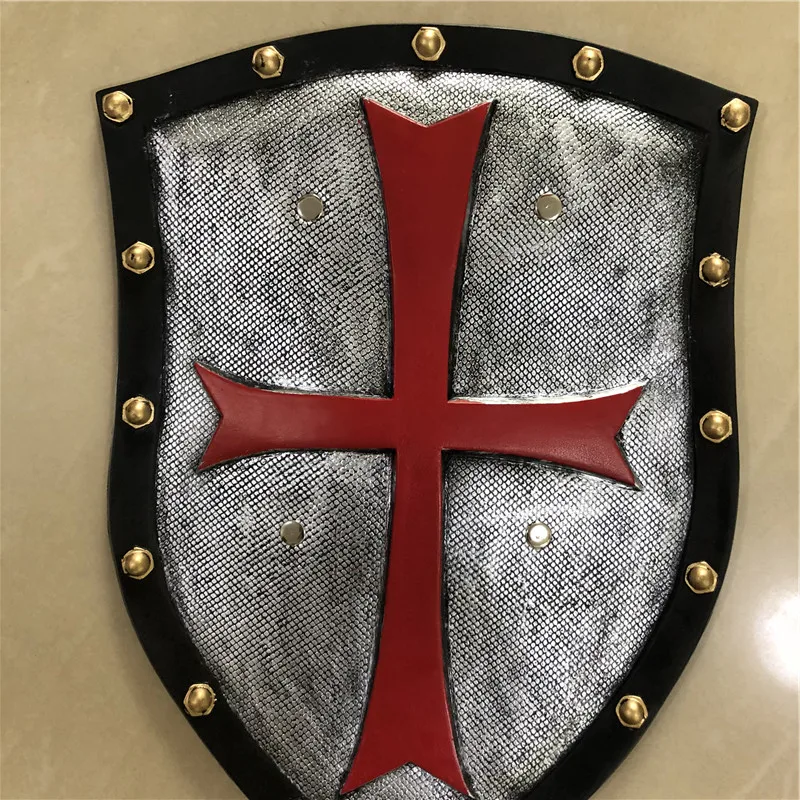 Косплей реквизит Cos на Хэллоуин подарок 52 см красный крестомер рыцарь папы Orc щит