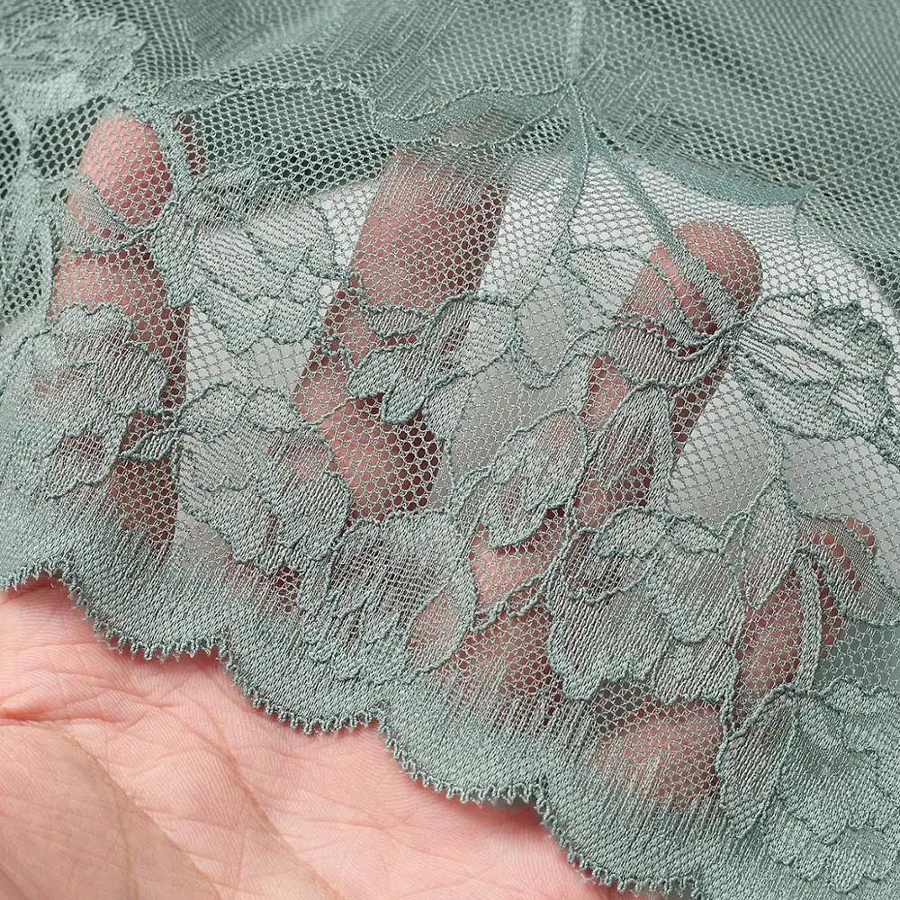 

Wriufred Sexy flower lace embroidered bra set comfortably gather half a cup of detachable shoulder strap ladies underwear sets