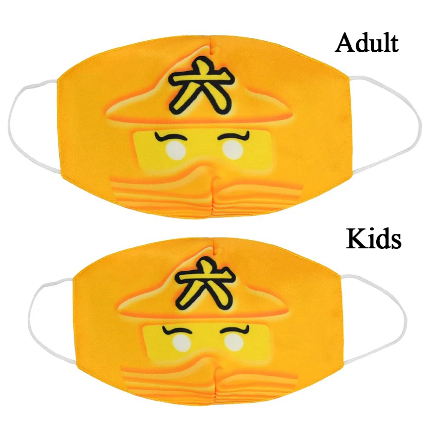 Детская маска ниндзя на Хэллоуин для косплея аниме супергероев Маскарадная с