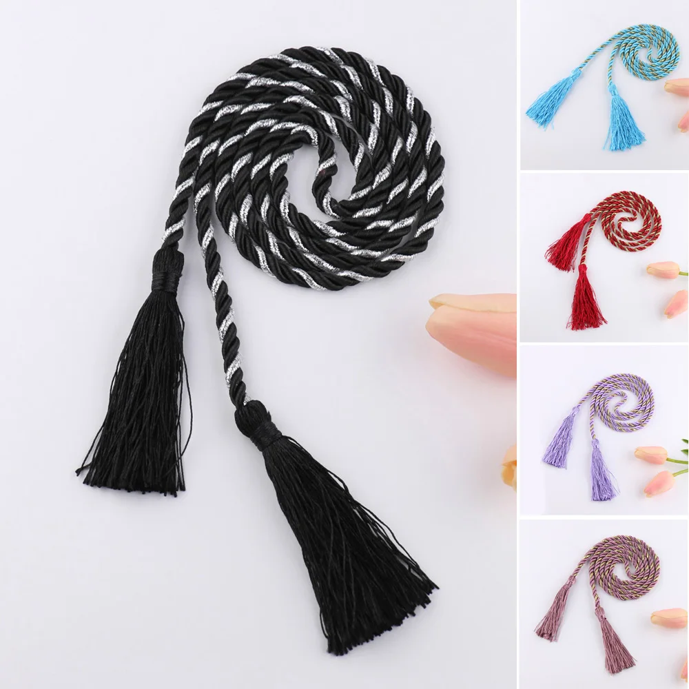 One Pair 135 Cm Curtain Tie Backs Tassel Rope Living Room Bedroom Decoration Cortinas Con Flecos Atados | Дом и сад