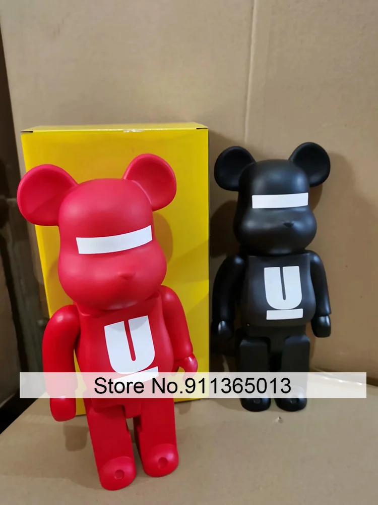 

Bearbricklys 28cm 400% Bear&bricklys Toy Blocks Bear Toy Action Toy Figures Garage Kits Dolls Kids Toys