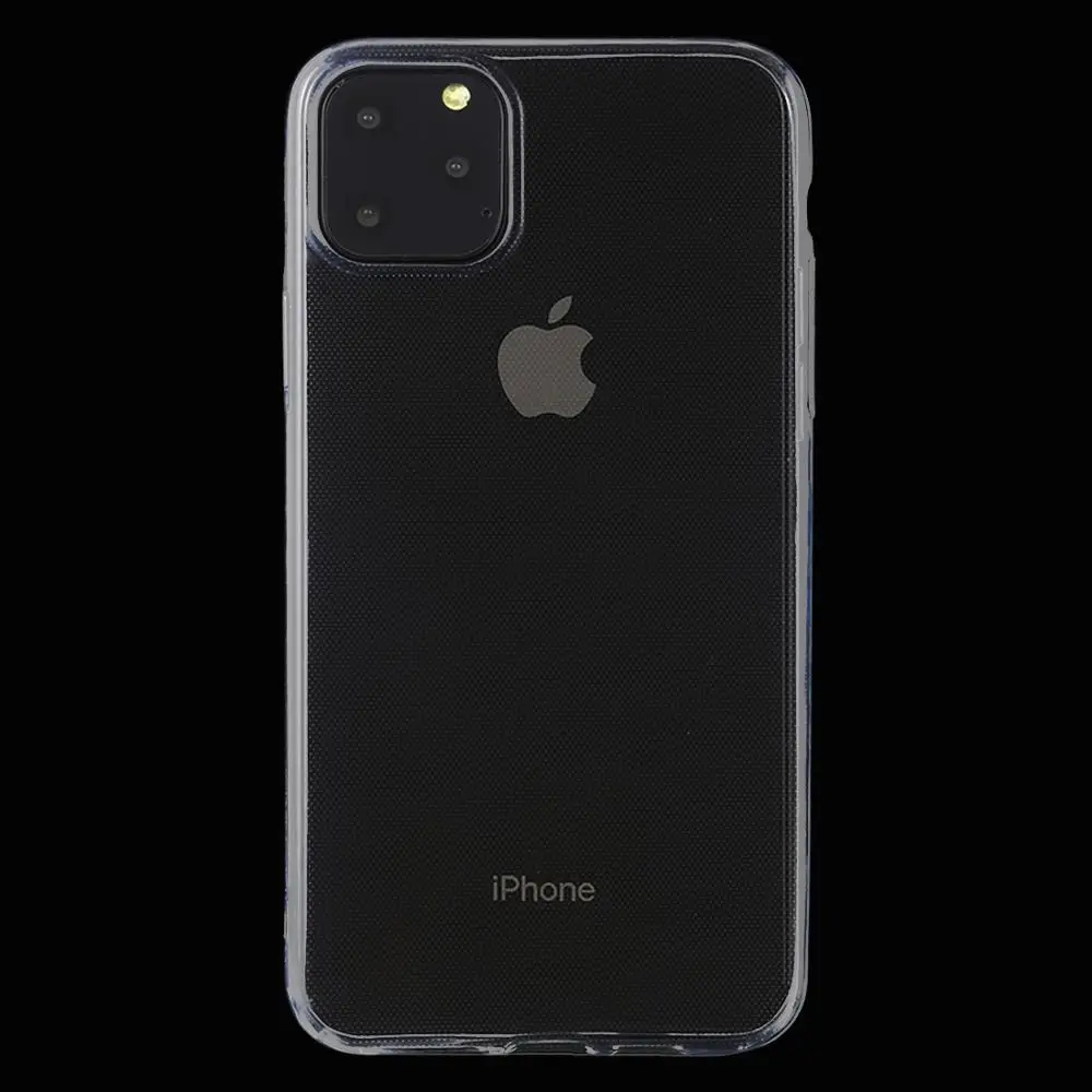 Для iPhone/11 11 Pro 0 5 мм ультра тонкий прозрачный защитный чехол из ТПУ без рисунка для