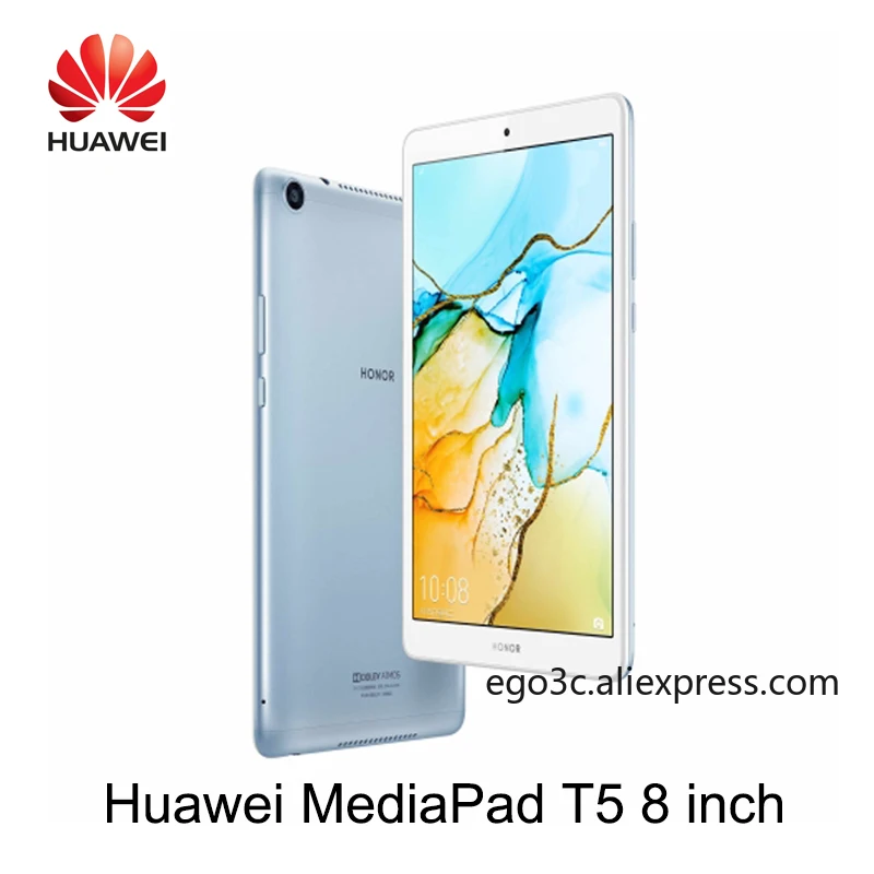 

Оригинальный Huawei Mediapad T5 8 huawei honor T5 8 дюймов LTE/Wi-Fi 3G/4G 32 ГБ/64 Гб OTG GPS зарядное устройство Восьмиядерный процессор с двойной камерой microSD