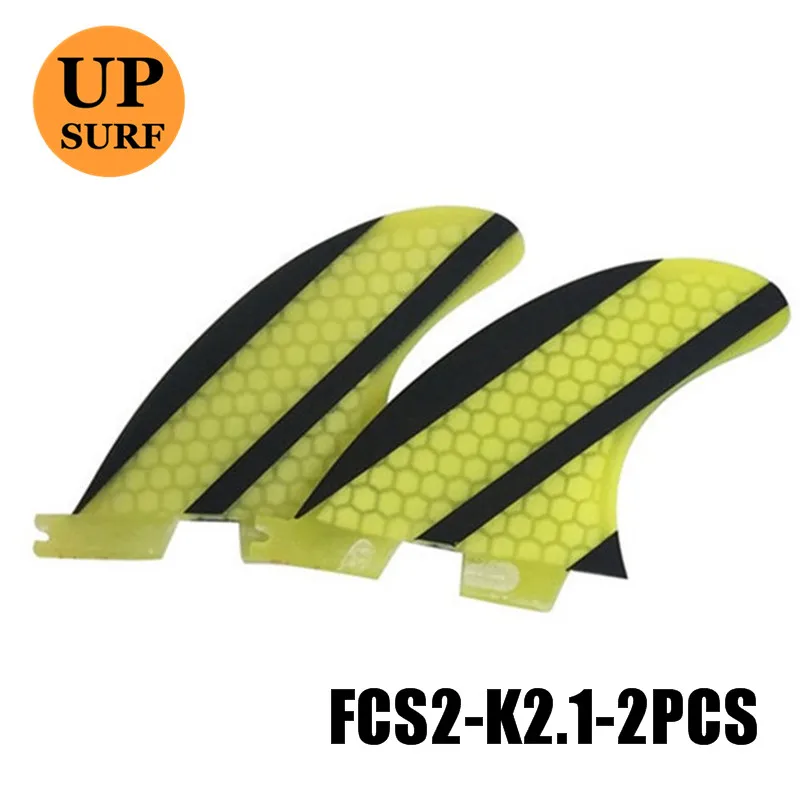 

Surfboard FCS2 Fins Quilhas FCS ii Fins K2.1 rear fins Fibreglass Honeycomb Surf FCSII Fins in Surfing