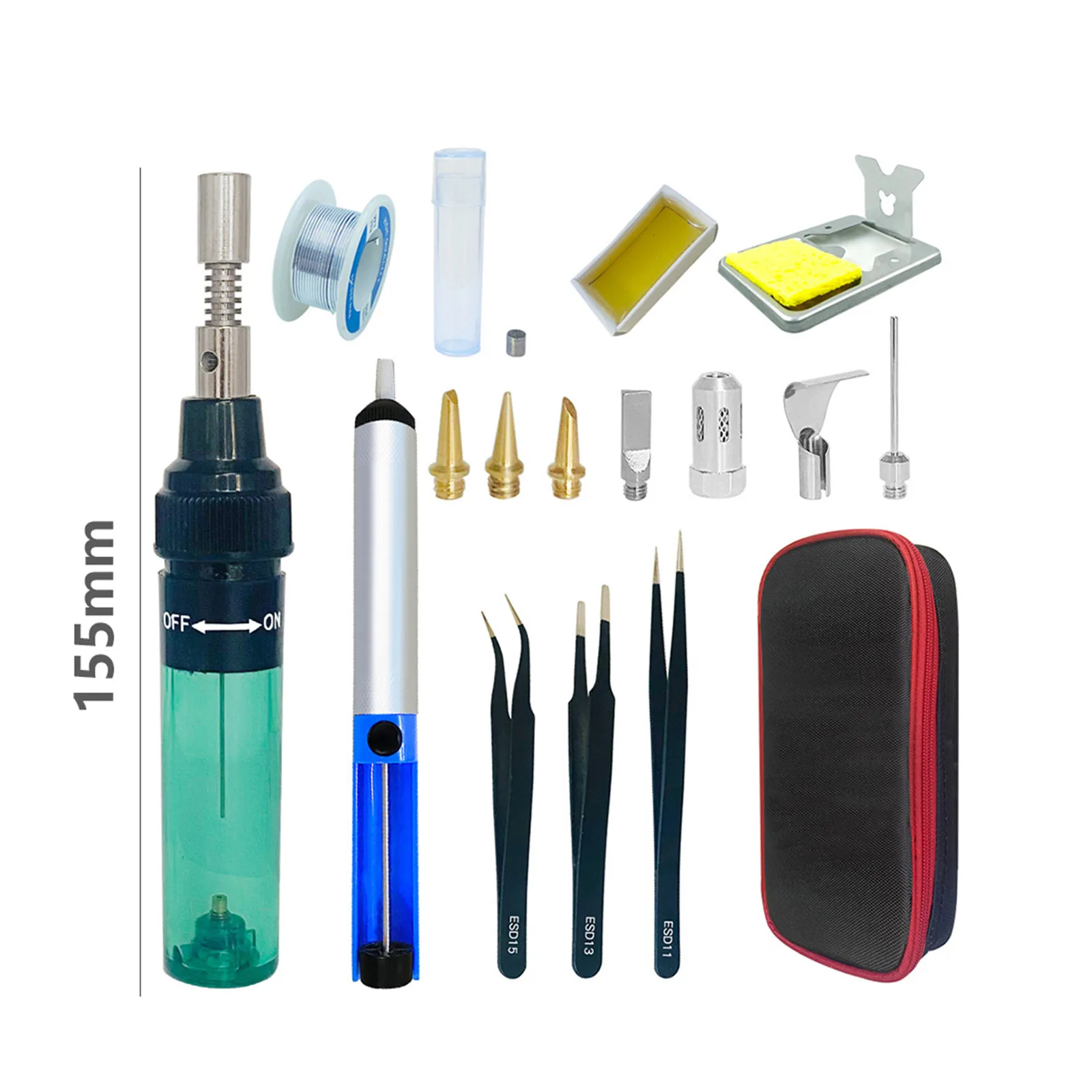 1300 градусов Цельсия Сварочная ручка горелка Бутановая газовая сварка паяльник