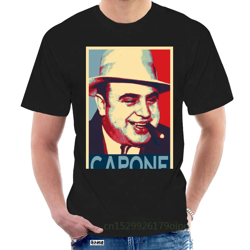 Новинка 2020 забавная Мужская футболка Al Capone итальянские гангстеры Чикаго надеюсь