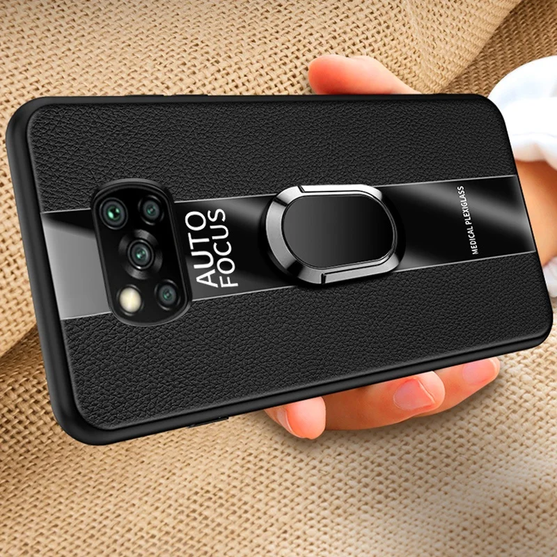 

Casing Armor poco x3 poco x3 Shockproof Dengan Ring holder Magnetik nfc Untuk Mobil poco x3