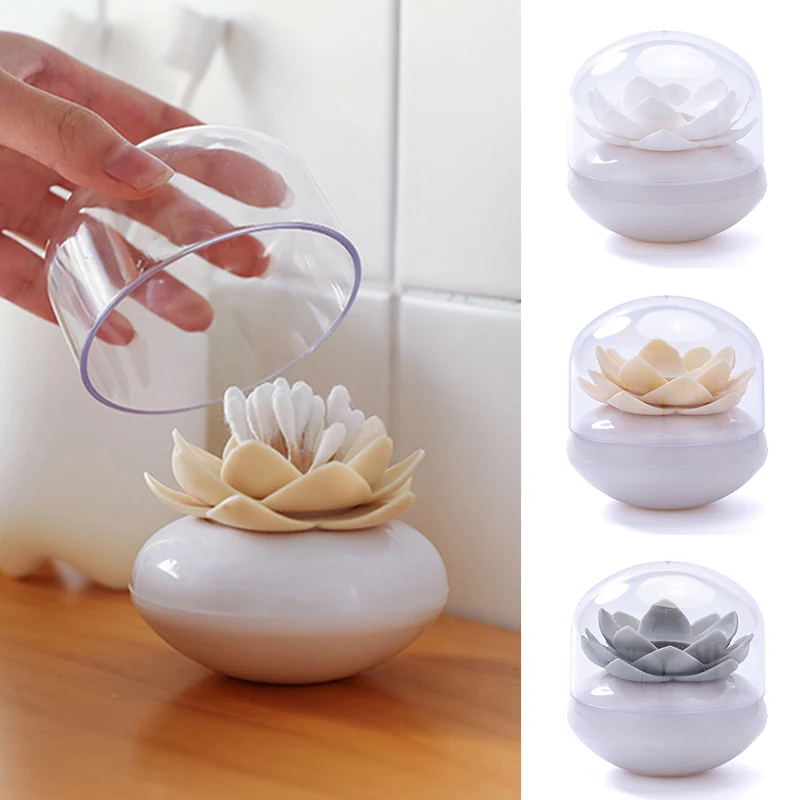 

Creative and exquisite lotus shape toothpick box portable toothpick holder storage bag cover toothpick box