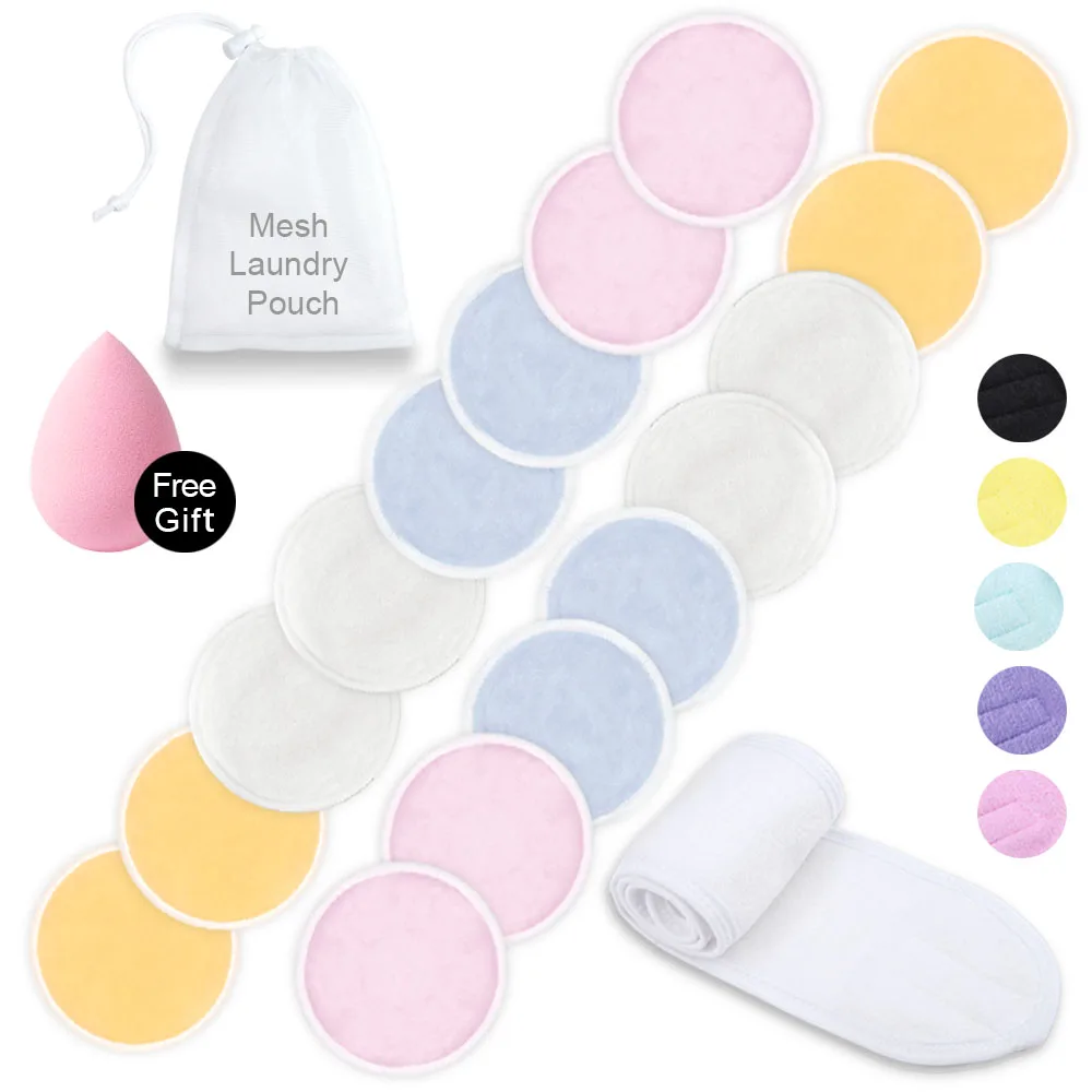 Накладки для снятия макияжа моющиеся хлопковые накладки многоразовая Подушечка