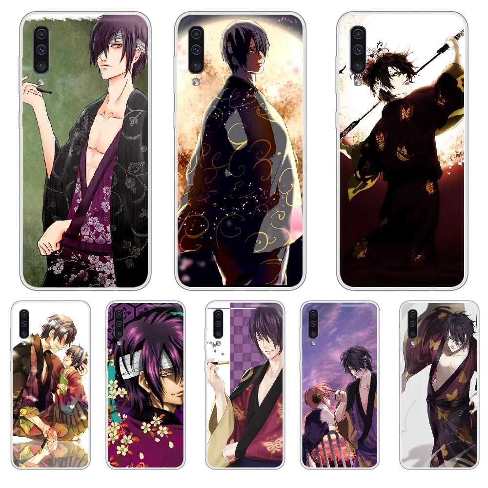 Чехол для телефона GINTAMA Takasugi Shinsuke XIAOMI Redmi Note 3 4 5 6 7 8 9 9s Pro max 8T 4X Прозрачный чехол из