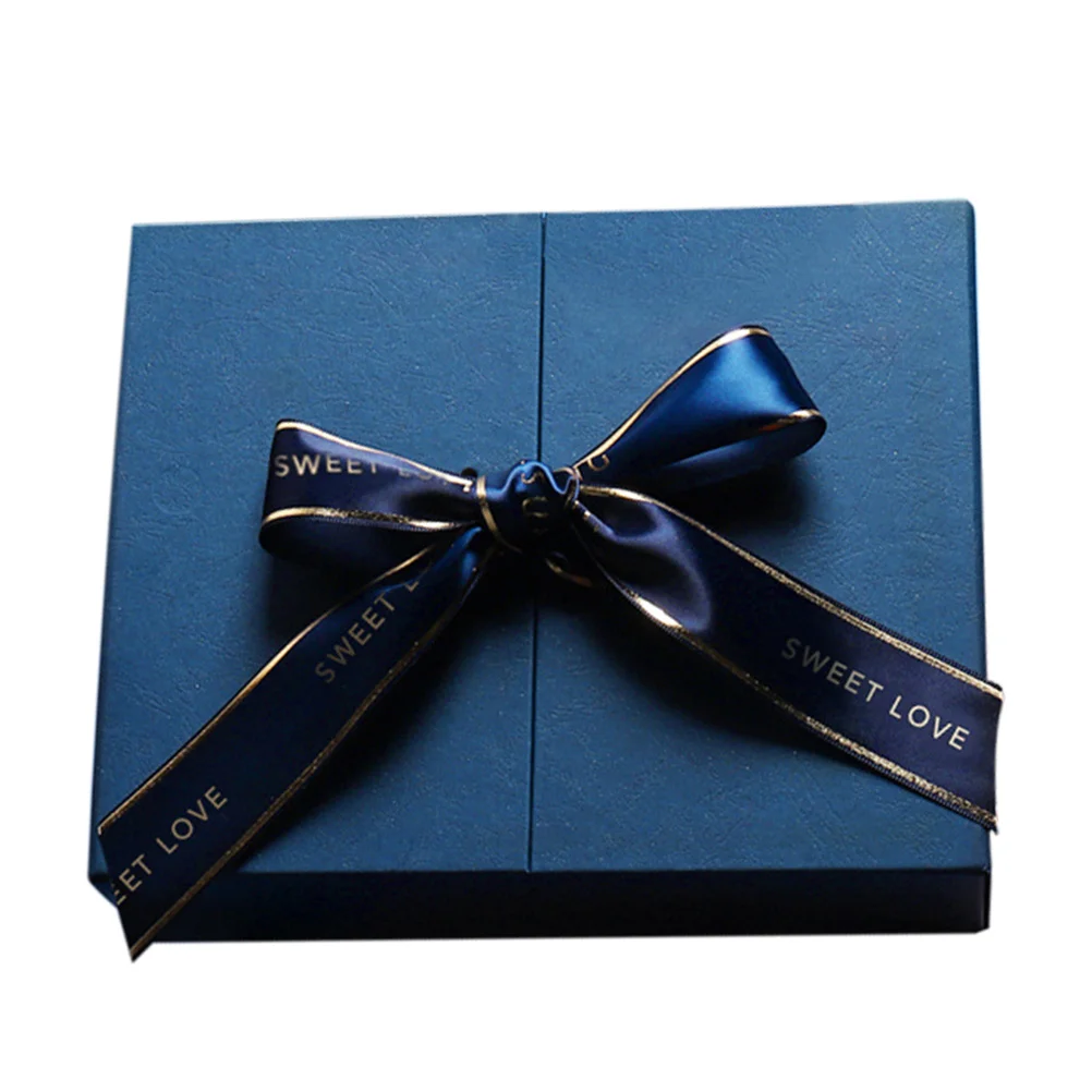 

1Pc Valentine's Day Gift Box Beautiful Gift Case Bowknot Decorative Gift Box