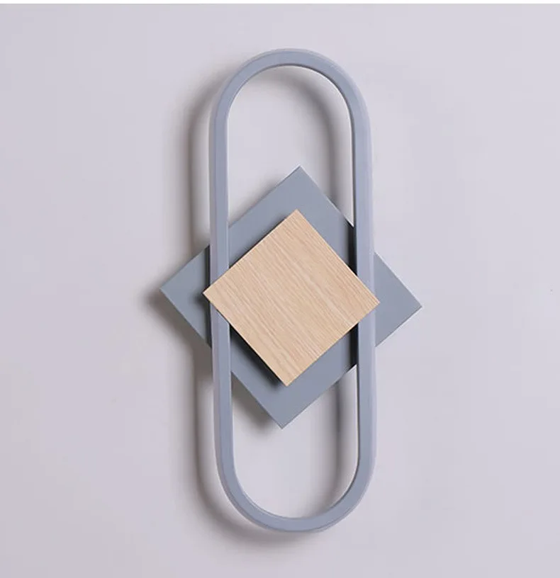 

nordice bed wall lamp light gooseneck blue wall light glass ball rope bedroom bedside dining room corridor wall lamp wall lamp