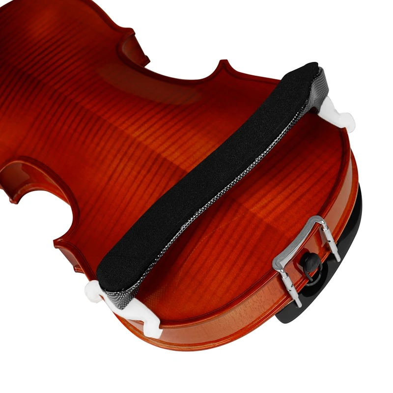 

IRIN Violin Shoulder Rest Light Carbon Fiber Look Shoulder Rest with Adjustable Feet 4/4 Type Violin Parts Soft Easy to Use
