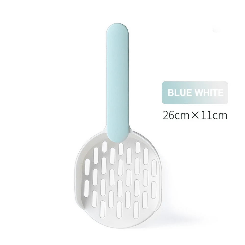 

New Cat Litter Shovel Fashion Hit Color Instant Filter Cat Shovel Poop Bag Dispenser Original Design Factory Direct Sales