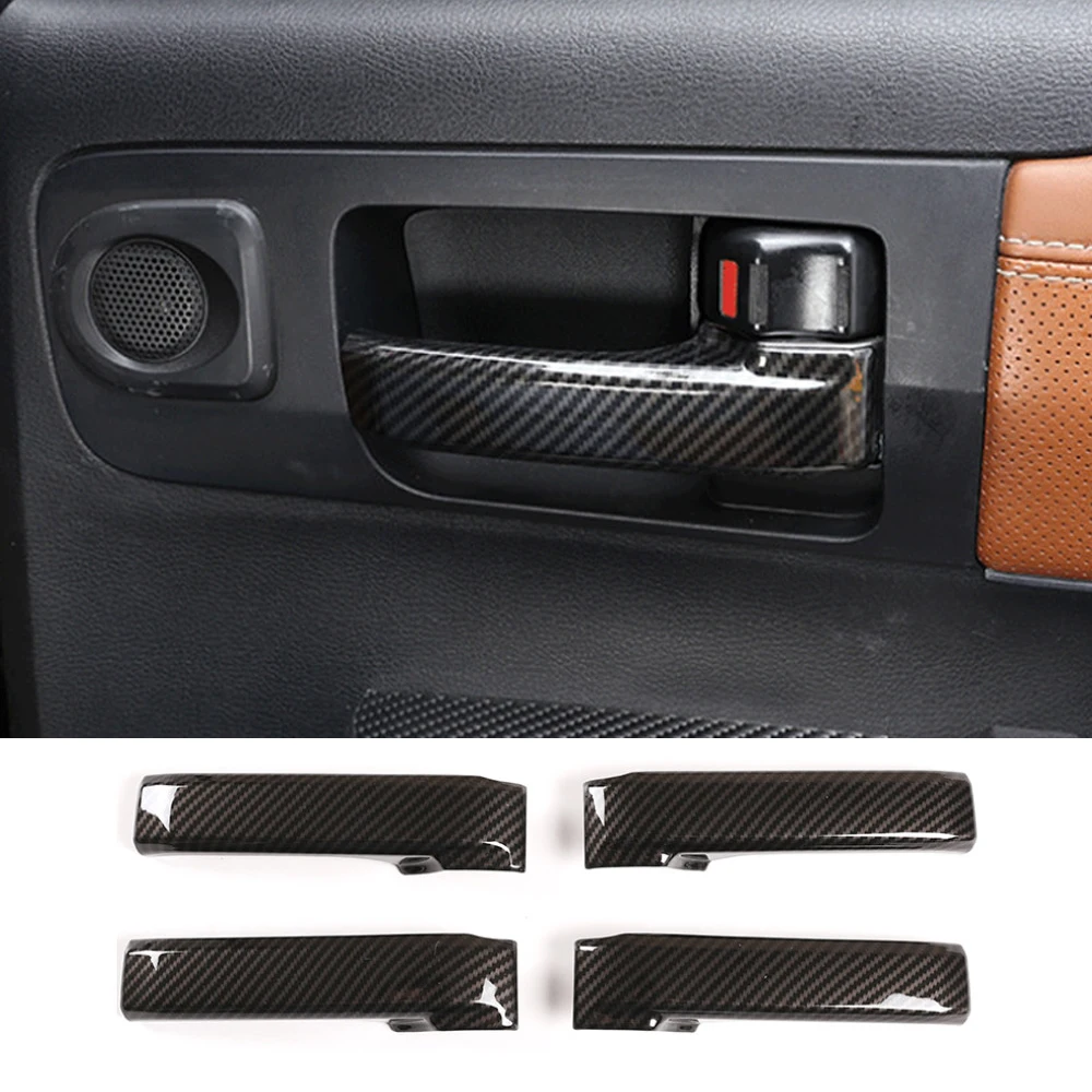 

Подходит для Toyota Tundra 2007-2020 ABS крышка для внутренней дверной ручки декоративная отделка автомобильные аксессуары