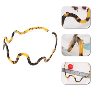 Элегантные резинки для волос для девочек, винтажная эластичная резинка для волос, очаровательные повседневные аксессуары для волос, ацетатная резинка для волос