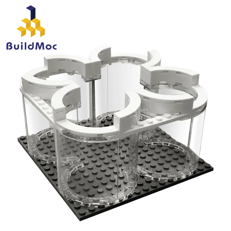 

MOC Aerospace Apollos 11 Saturn V Display Stand Rocket Launch Space Spacecraft Town Building Blocks Classic Model Bricks Kits