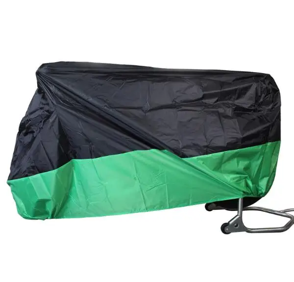 

Уличный мотоциклетный защитный чехол XL с защитой от УФ-излучения, водонепроницаемый черный + зеленый