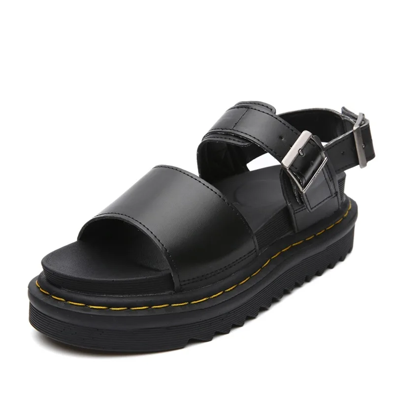 Сандалии хараюку женская обувь летние женские сандалии на толстой подошве