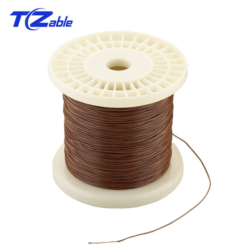 Сменный кабель 100 м для самостоятельной сборки 1 сердечник медный серебряный