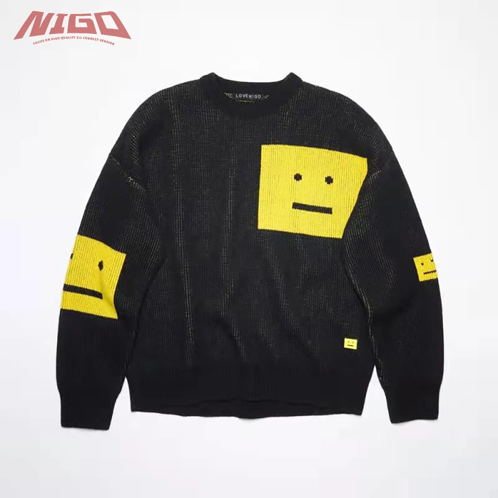 

NIGO 21ss Шерстяной Свитер оверсайз # nigo5262