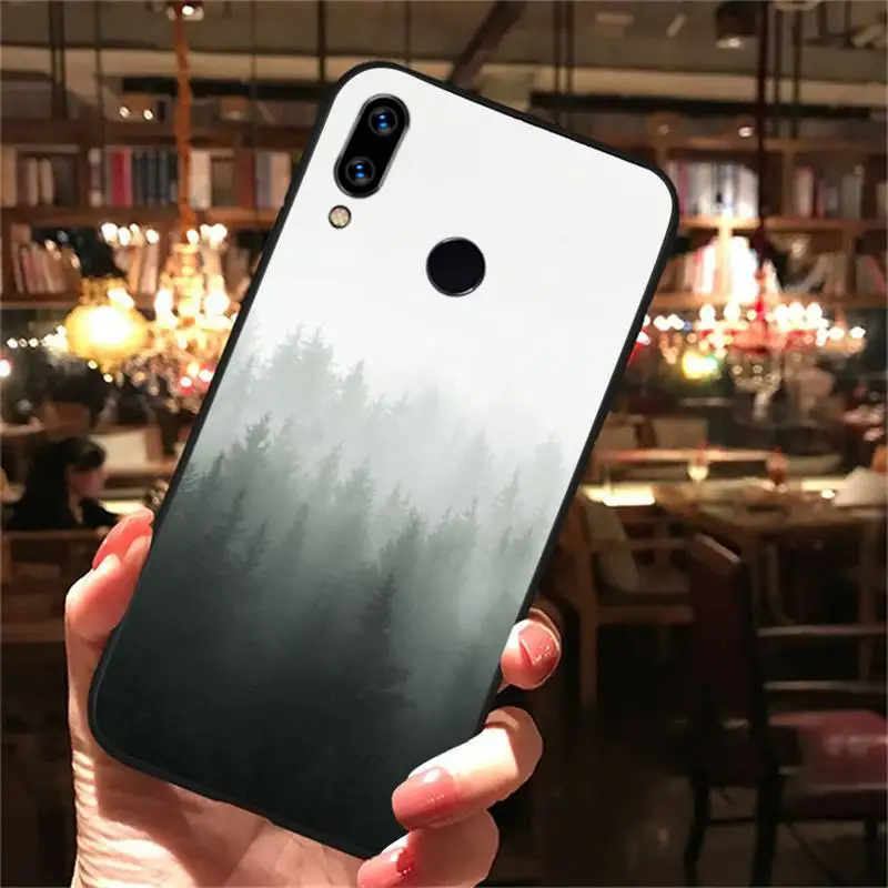 

Peak Forest Phone Case For Xiaomi Redmi note Mi Huawei honor P smart 8 9 10 S T 20 30 40 lite Pro x