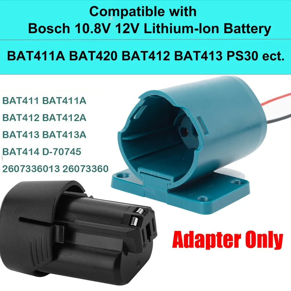 Для адаптеров Bosch 10 8-12 В разъем питания аккумулятора адаптер док-станция