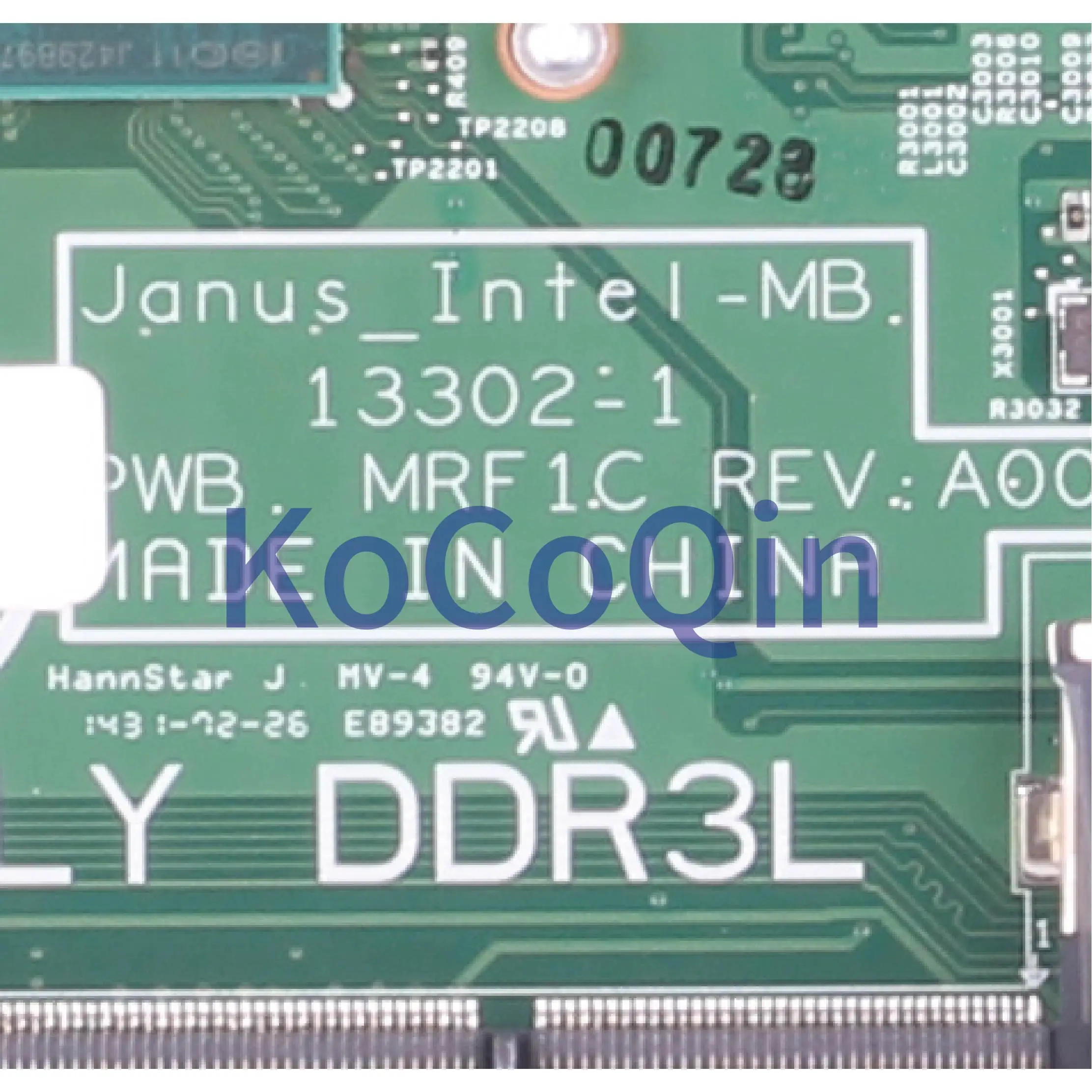 Материнская плата для ноутбука DELL Inspiron 3546 3449 I5-4210U VGA Port материнская 0DMKXK 13302-1 1G SR1EF |
