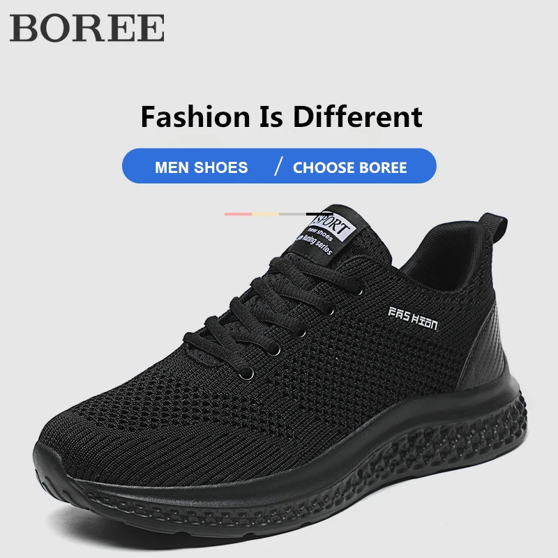 

Men Sneakers Mesh Casual Shoes Lace Up Men Shoes Comfortable Outdoor Walking Sneakers Antiskid Breathable Footwear Large Size 46