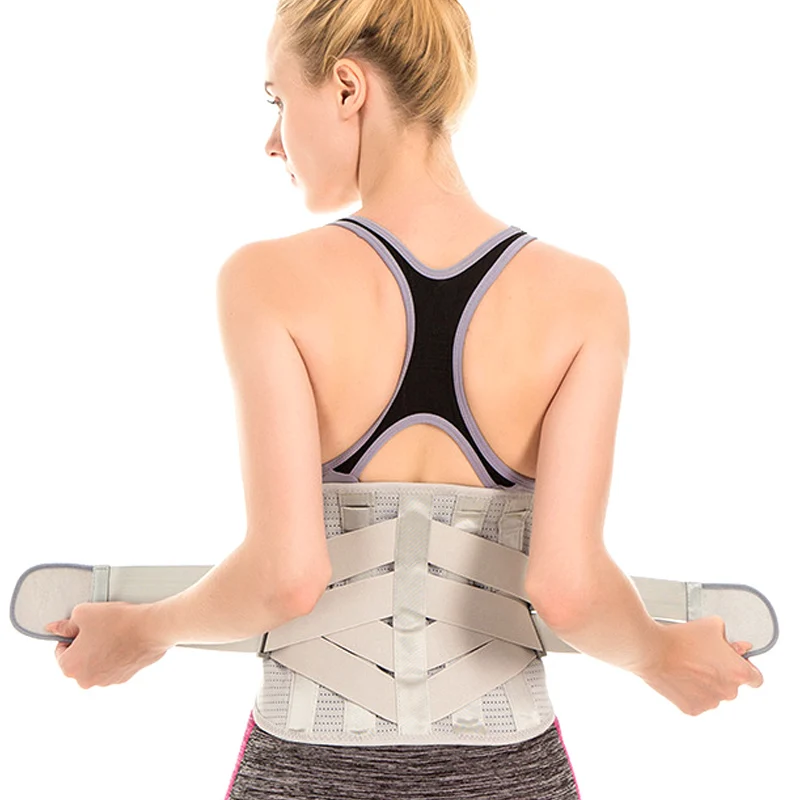 

Декомпрессионный пояс для позвоночника с подогревом, поддержка для поясницы, Sciatica, бандаж для нижней спины, нагрузка мышц, Корректор осанки
