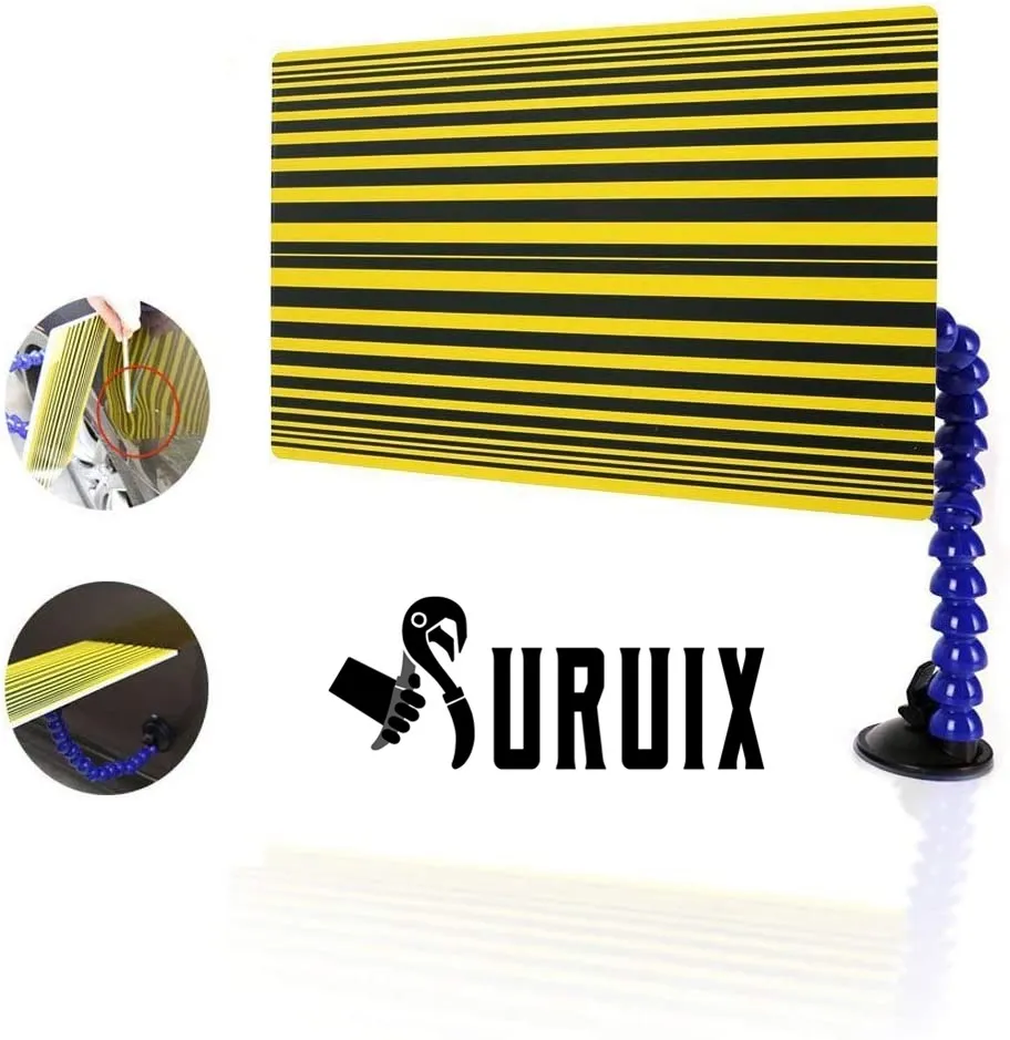 

Line Board Reflector Board with Adjustable Holder - Automotive Paintless Dent Repair Tools Professional Auto Repair Tools