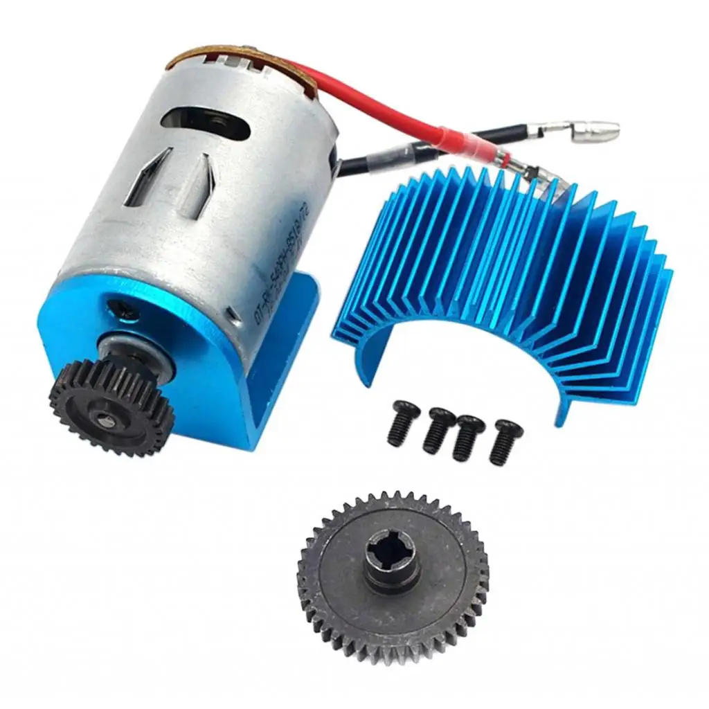 

Premium RC Motor with Metal Heat Sink Gear Box Set for WLtoys A959-B A969-B