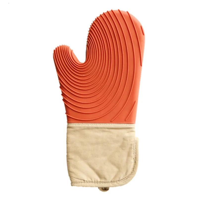 

Silicone Heat Proof Gloves Baking Oven Microwave Oven Special Thickened Heat Resistant Nordic Minimalist Kitchen Tool