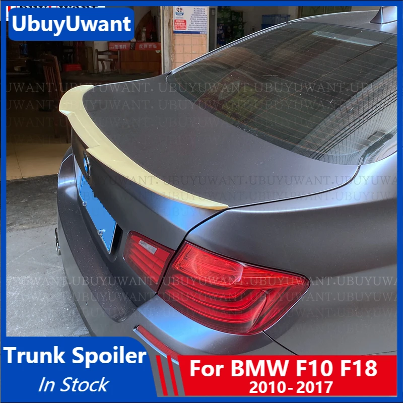 

Стильный задний спойлер M4, заднее крыло для 2010-2017 BMW 5 серии 520i 528i 525i F10 F18, спойлер из АБС-пластика, заднее крыло БАГАЖНИКА АВТОМОБИЛЯ