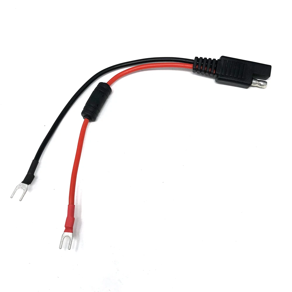 DIY 20 см 18AWG кабель SAE U терминал для жгут быстрого подключения/разъединения в сборе