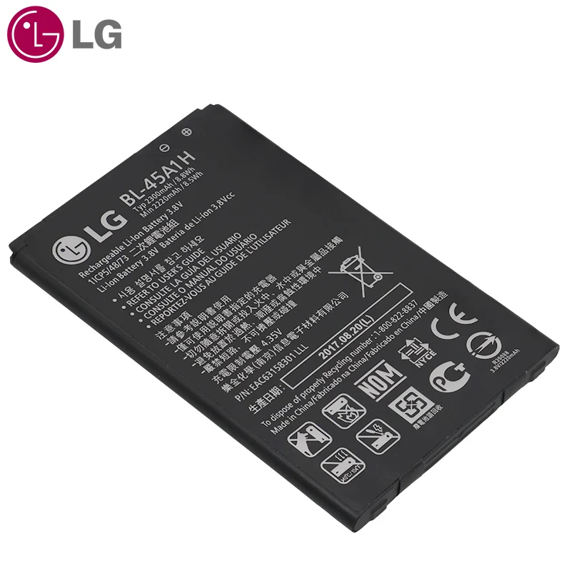 LG Батарея BL-45A1H для LG K10 батареи для LG версия K10 LG V10 V20 G4mini BL-46G1F BL-44E1F BL-45B1F BL-49SF